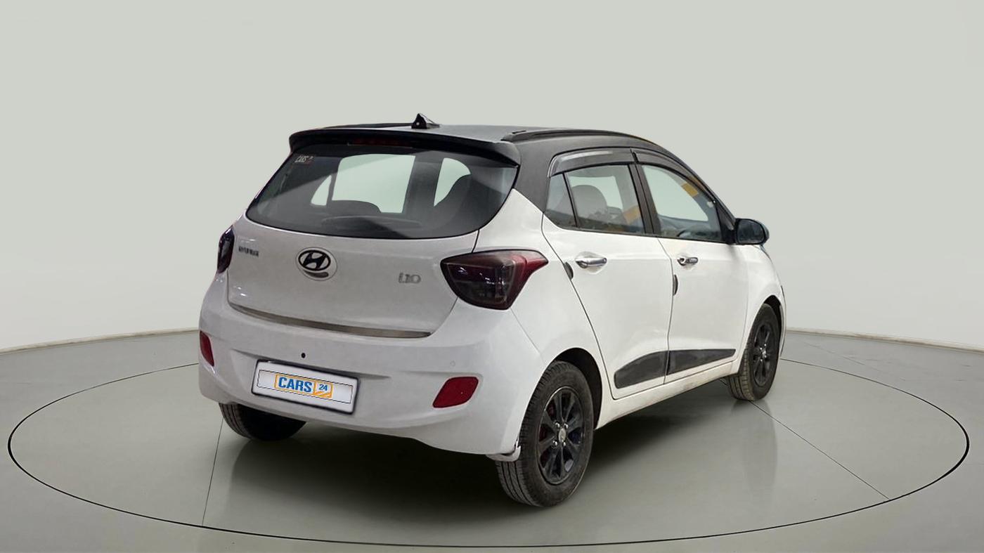 2015 Hyundai Grand i10 ASTA AT 1.2 KAPPA VTVT, Petrol, Automatic, 49,639 km, Right Back Diagonal