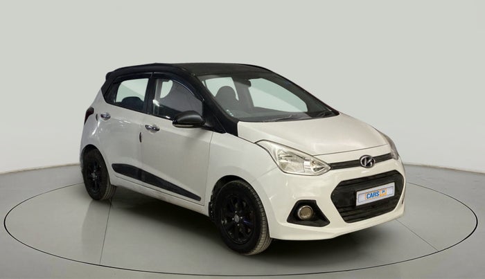 2015 Hyundai Grand i10 ASTA AT 1.2 KAPPA VTVT, Petrol, Automatic, 49,639 km, Right Front Diagonal