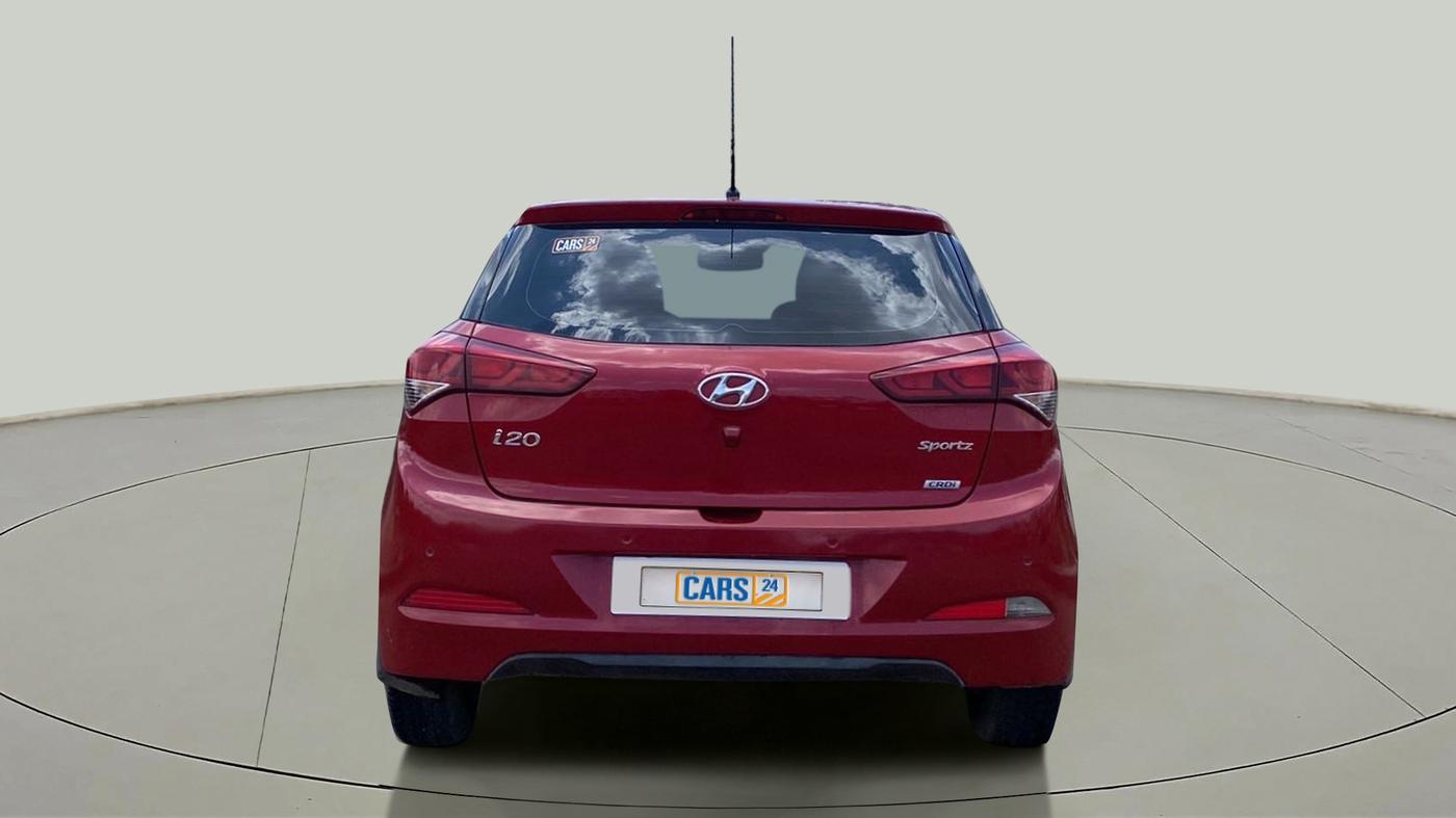 2017 Hyundai Elite i20 SPORTZ 1.4 CRDI, Diesel, Manual, 62,794 km, Back/Rear