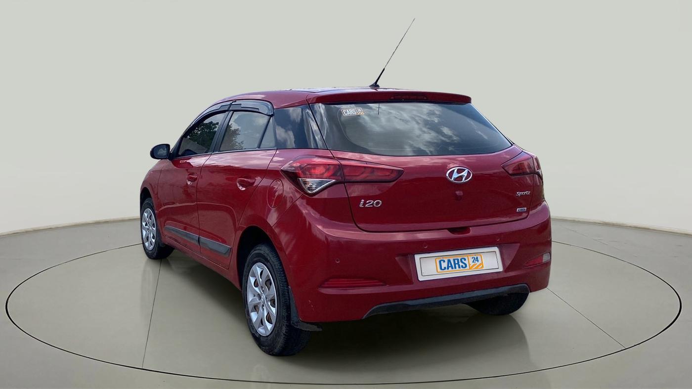 2017 Hyundai Elite i20 SPORTZ 1.4 CRDI, Diesel, Manual, 62,794 km, Left Back Diagonal