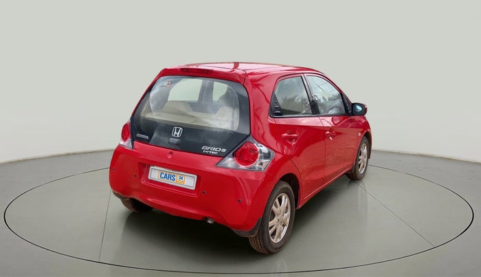 2012 Honda Brio V MT, Petrol, Manual, 68,895 km, Right Back Diagonal