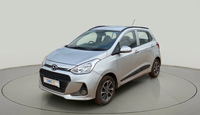 2018 Hyundai Grand i10 ASTA 1.2 KAPPA VTVT, Petrol, Manual, 92,759 km, Left Front Diagonal