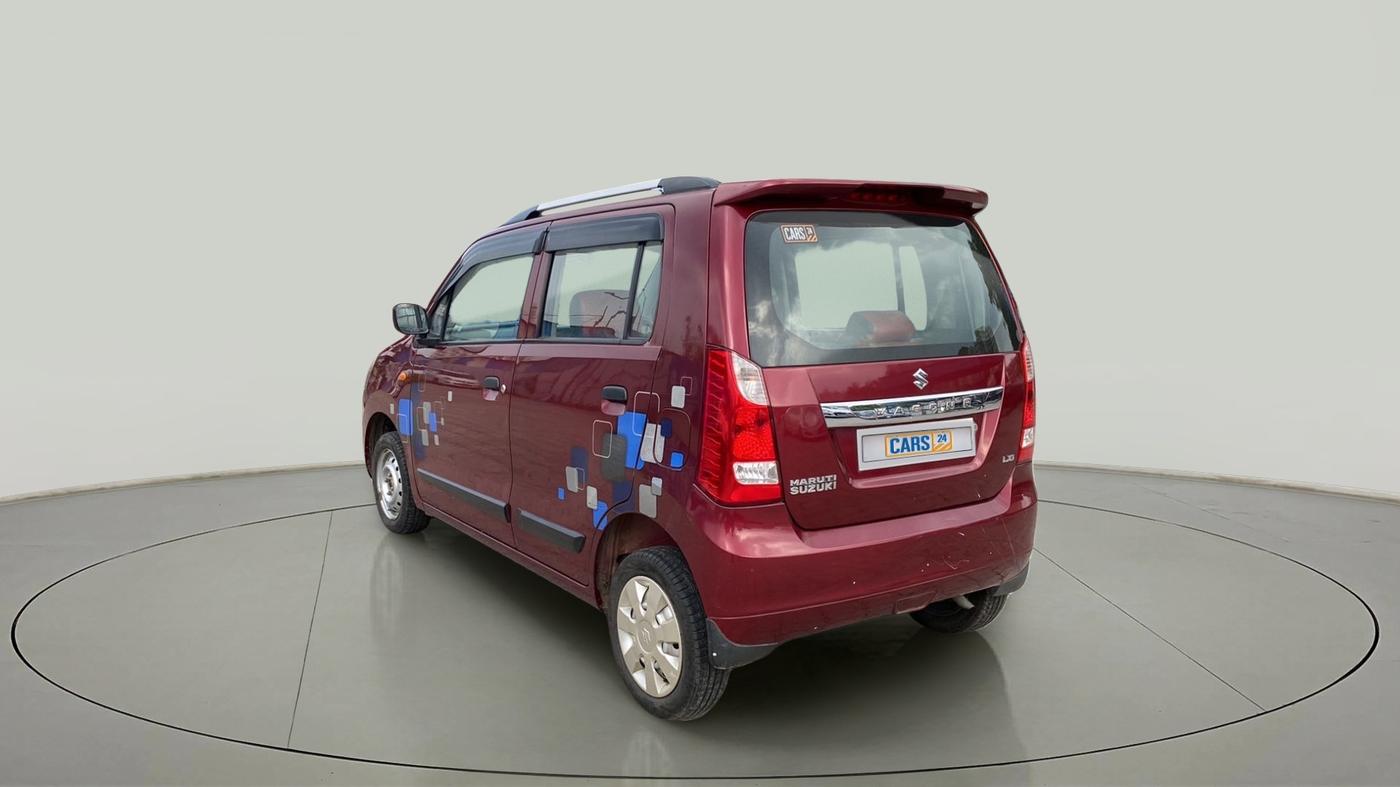 2012 Maruti Wagon R 1.0 LXI, Petrol, Manual, 79,132 km, Left Back Diagonal