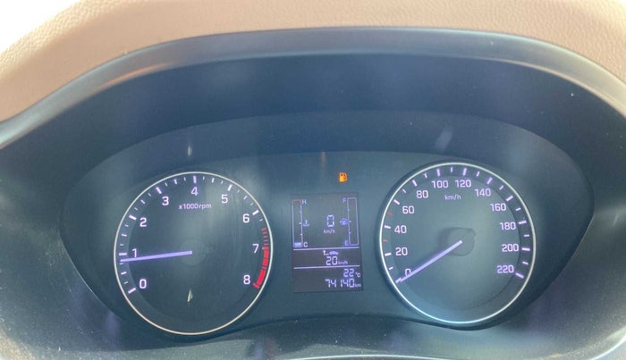2017 Hyundai Elite i20 SPORTZ 1.2, Petrol, Manual, 74,132 km, Odometer Image