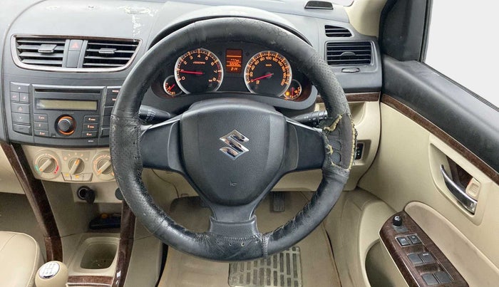 2013 Maruti Swift Dzire VXI REGAL EDITION, Petrol, Manual, 52,178 km, Steering Wheel Close Up