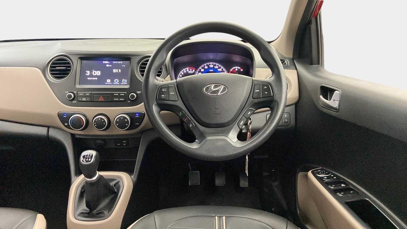 2019 Hyundai Grand i10 SPORTZ 1.2 KAPPA VTVT, Petrol, Manual, 33,693 km, Steering Wheel Close Up