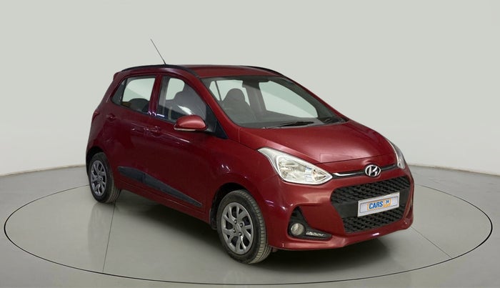 2019 Hyundai Grand i10 SPORTZ 1.2 KAPPA VTVT, Petrol, Manual, 33,693 km, Right Front Diagonal