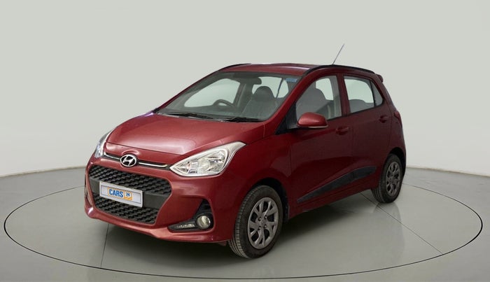 2019 Hyundai Grand i10 SPORTZ 1.2 KAPPA VTVT, Petrol, Manual, 33,693 km, Left Front Diagonal
