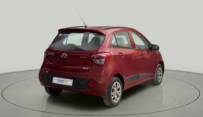 2019 Hyundai Grand i10 SPORTZ 1.2 KAPPA VTVT, Petrol, Manual, 33,693 km, Right Back Diagonal