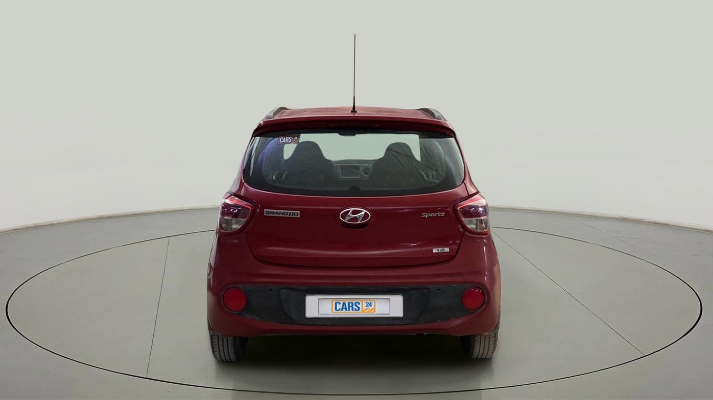 2019 Hyundai Grand i10 SPORTZ 1.2 KAPPA VTVT, Petrol, Manual, 33,693 km, Back/Rear