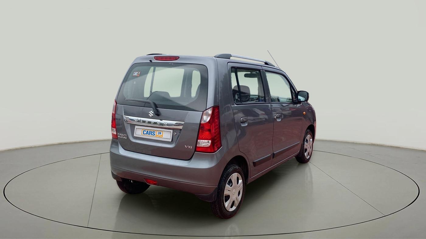 2016 Maruti Wagon R 1.0 VXI, Petrol, Manual, 58,967 km, Right Back Diagonal