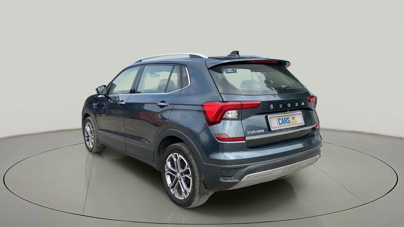2022 Skoda KUSHAQ STYLE 1.0L TSI MT, Petrol, Manual, 13,974 km, Left Back Diagonal