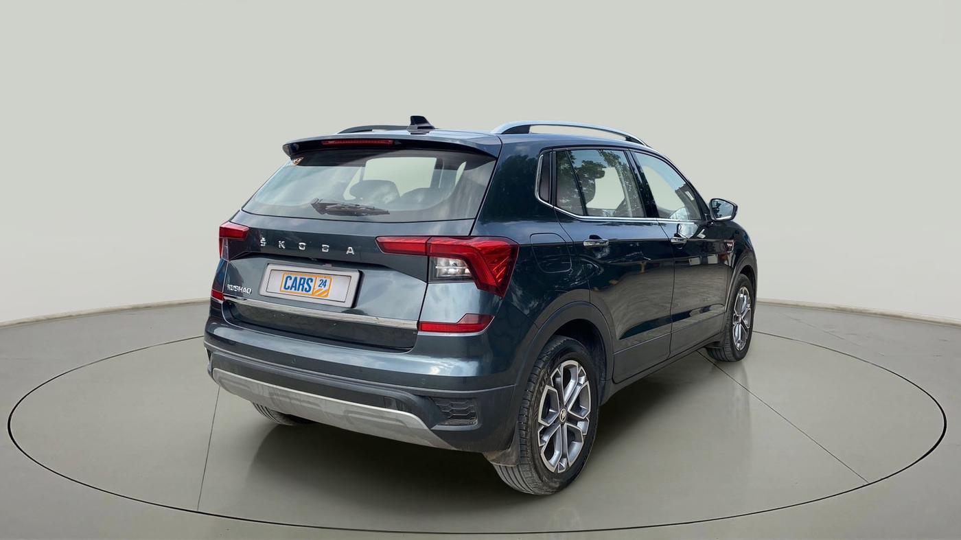 2022 Skoda KUSHAQ STYLE 1.0L TSI MT, Petrol, Manual, 13,974 km, Right Back Diagonal