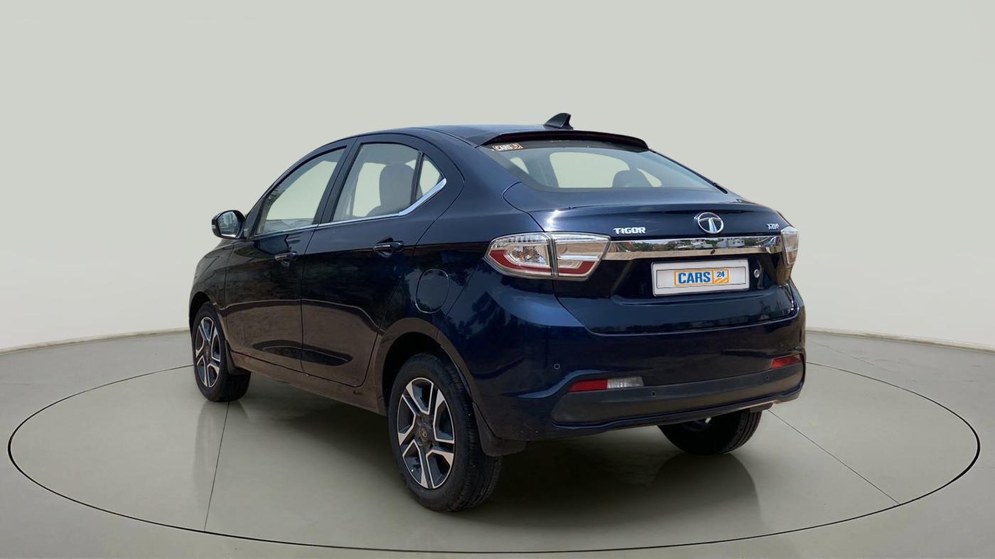2019 Tata TIGOR XZA PLUS PETROL, Petrol, Automatic, 59,953 km, Left Back Diagonal