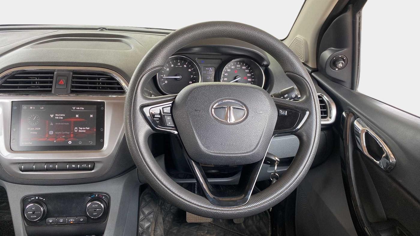2019 Tata TIGOR XZA PLUS PETROL, Petrol, Automatic, 59,953 km, Steering Wheel Close Up