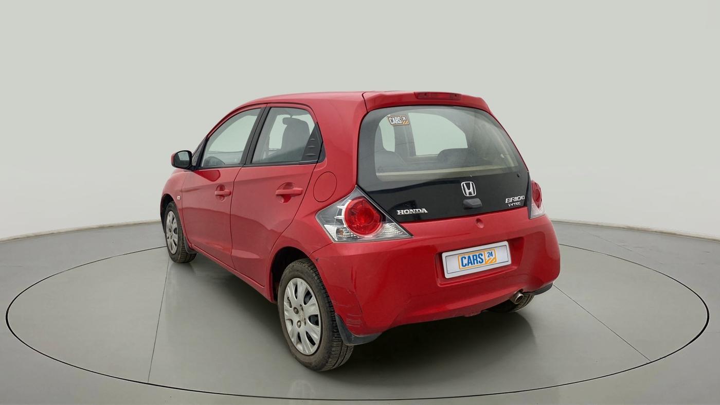 2013 Honda Brio S MT, Petrol, Manual, 58,318 km, Left Back Diagonal