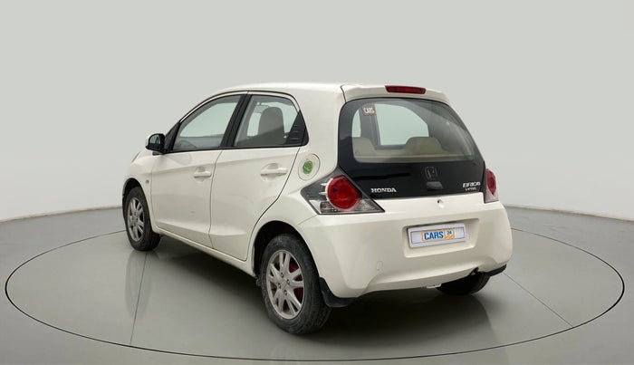 2013 Honda Brio V MT, Petrol, Manual, 61,406 km, Left Back Diagonal