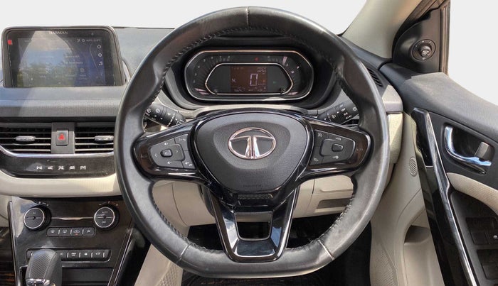 2022 Tata NEXON XZA PLUS (HS) PETROL, Petrol, Automatic, 15,908 km, Steering Wheel Close Up
