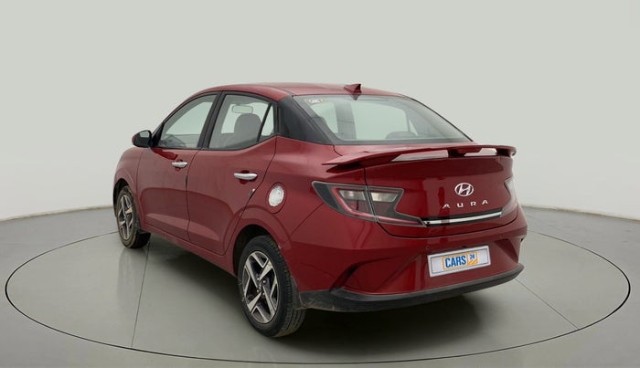 2022 Hyundai AURA SX PLUS 1.2 AMT, Petrol, Automatic, 37,286 km, Left Back Diagonal