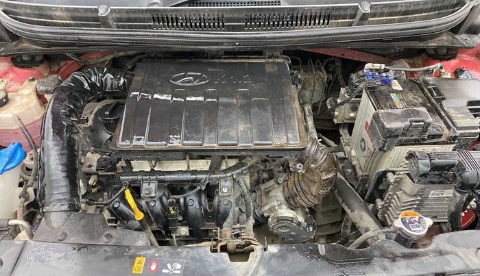 2022 Hyundai AURA SX PLUS 1.2 AMT, Petrol, Automatic, 37,286 km, Open Bonet