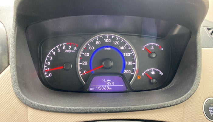 2017 Hyundai Grand i10 ASTA 1.2 KAPPA VTVT, Petrol, Manual, 45,448 km, Odometer Image