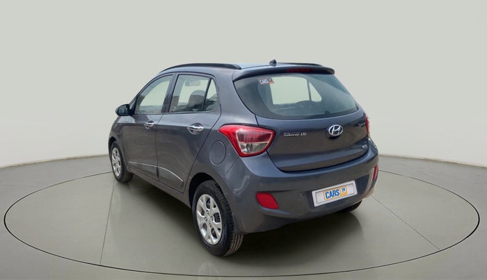2014 Hyundai Grand i10 SPORTZ 1.2 KAPPA VTVT, Petrol, Manual, 60,546 km, Left Back Diagonal