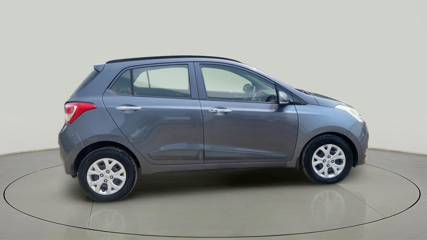 2014 Hyundai Grand i10 SPORTZ 1.2 KAPPA VTVT, Petrol, Manual, 60,546 km, Right Side View