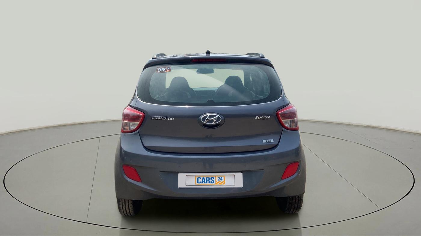 2014 Hyundai Grand i10 SPORTZ 1.2 KAPPA VTVT, Petrol, Manual, 60,546 km, Back/Rear