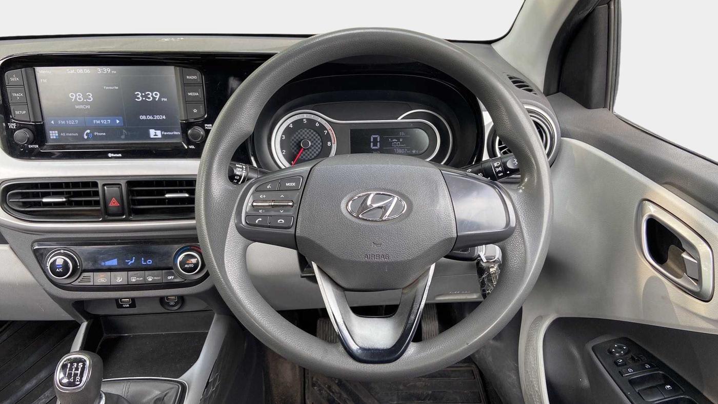 2020 Hyundai GRAND I10 NIOS SPORTZ 1.2 KAPPA VTVT, Petrol, Manual, 73,827 km, Steering Wheel Close Up