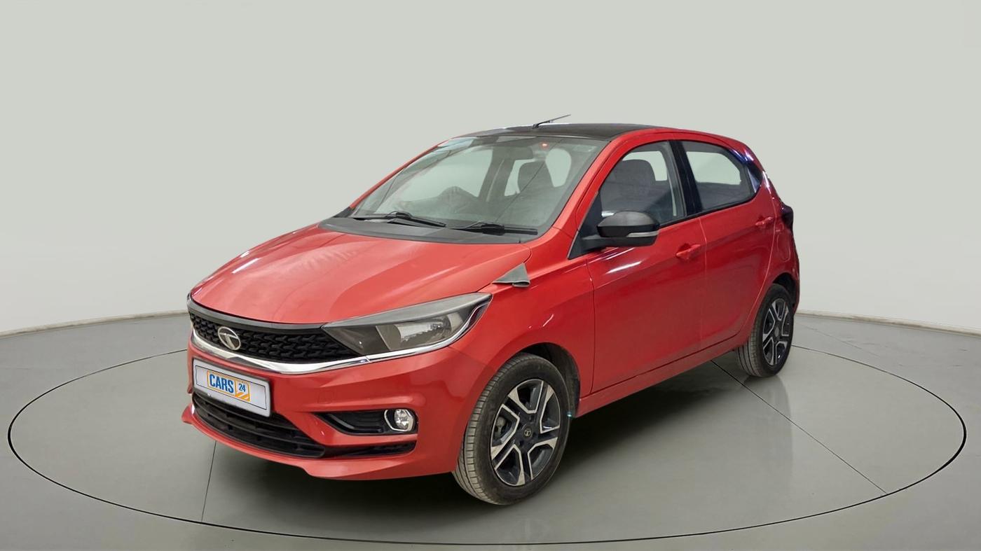 2020 Tata Tiago XZA PLUS DUAL TONE PETROL, Petrol, Automatic, 33,731 km, Left Front Diagonal