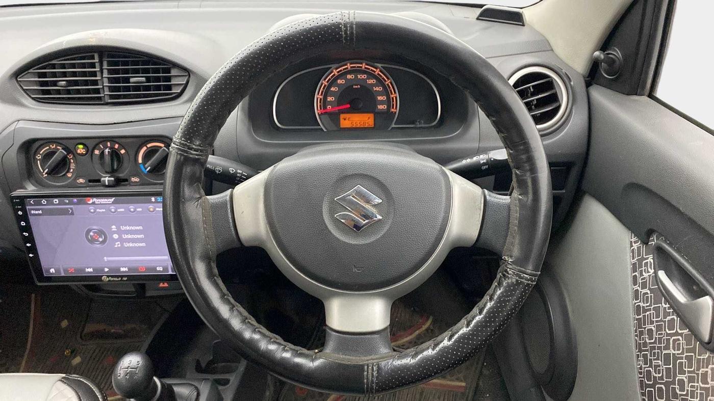 2018 Maruti Alto 800 VXI, Petrol, Manual, 55,517 km, Steering Wheel Close Up