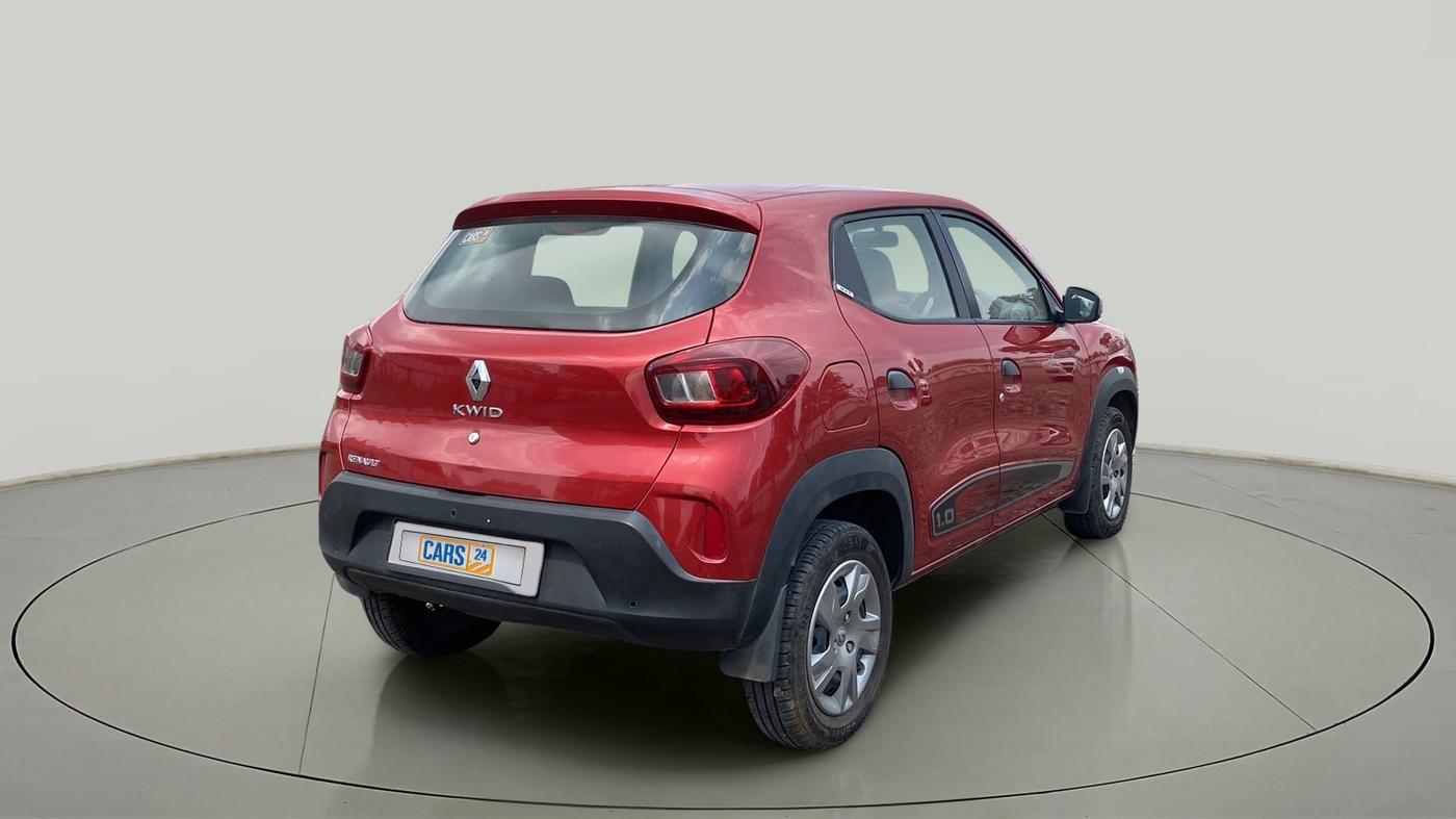 2021 Renault Kwid RXT 1.0 (O), Petrol, Manual, 14,309 km, Right Back Diagonal