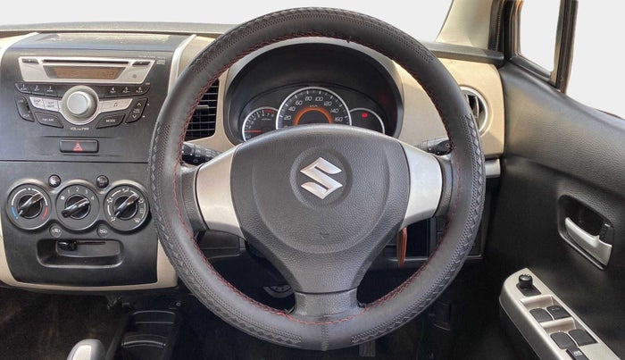 2016 Maruti Wagon R 1.0 VXI AMT, Petrol, Automatic, 28,180 km, Steering Wheel Close Up