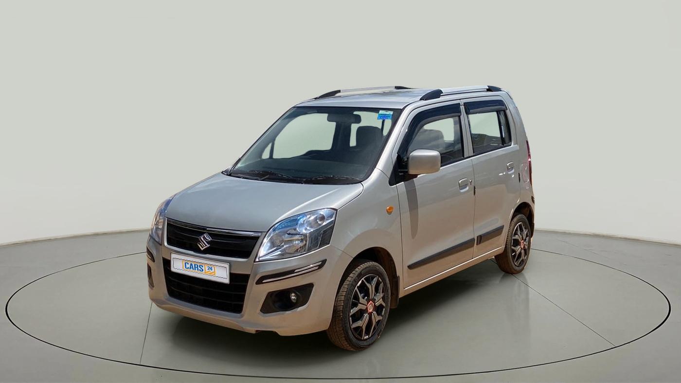 2016 Maruti Wagon R 1.0 VXI AMT, Petrol, Automatic, 28,180 km, Left Front Diagonal