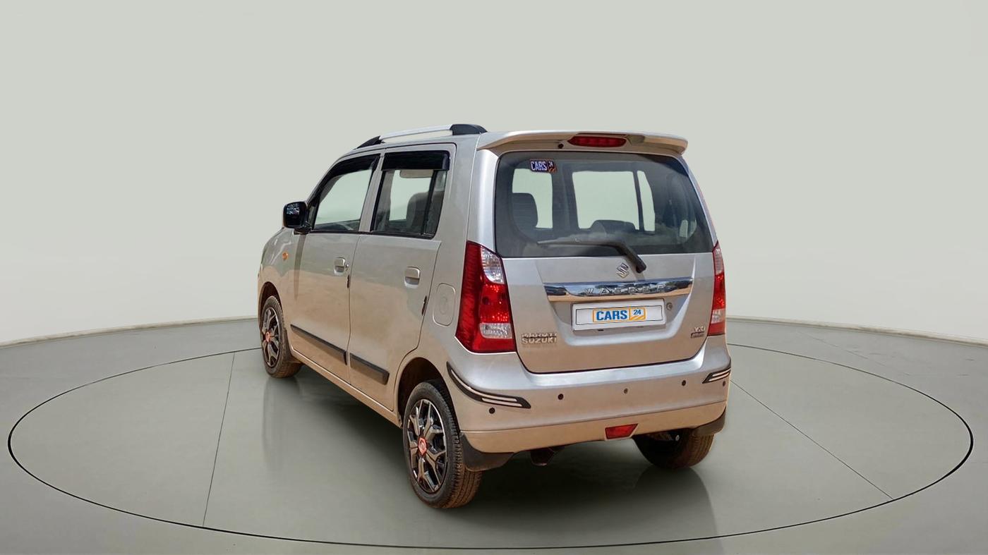 2016 Maruti Wagon R 1.0 VXI AMT, Petrol, Automatic, 28,180 km, Left Back Diagonal
