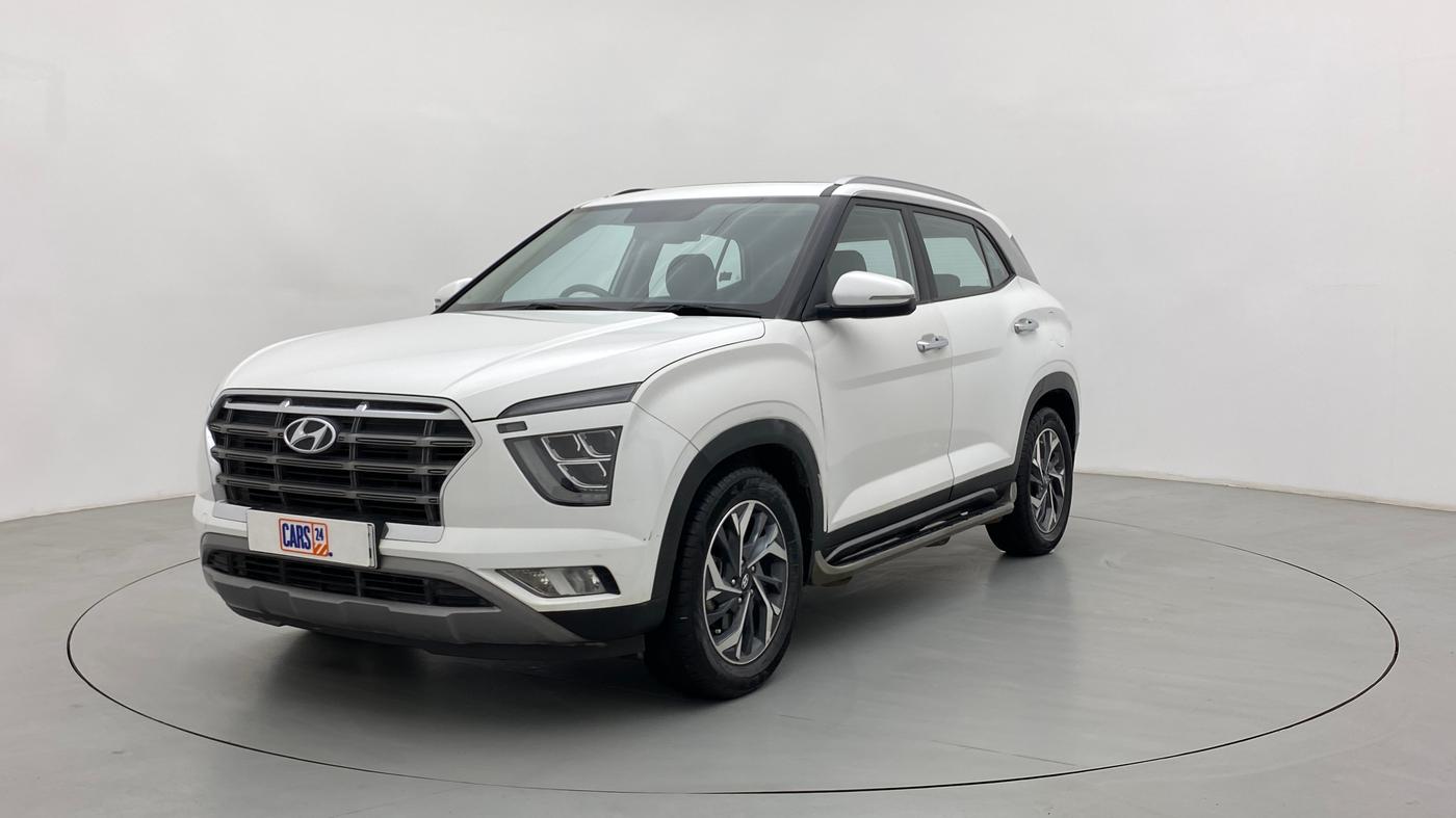 2020 Hyundai Creta 1.5 SX (O) AT, Petrol, Automatic, 50,551 km, Left Front Diagonal