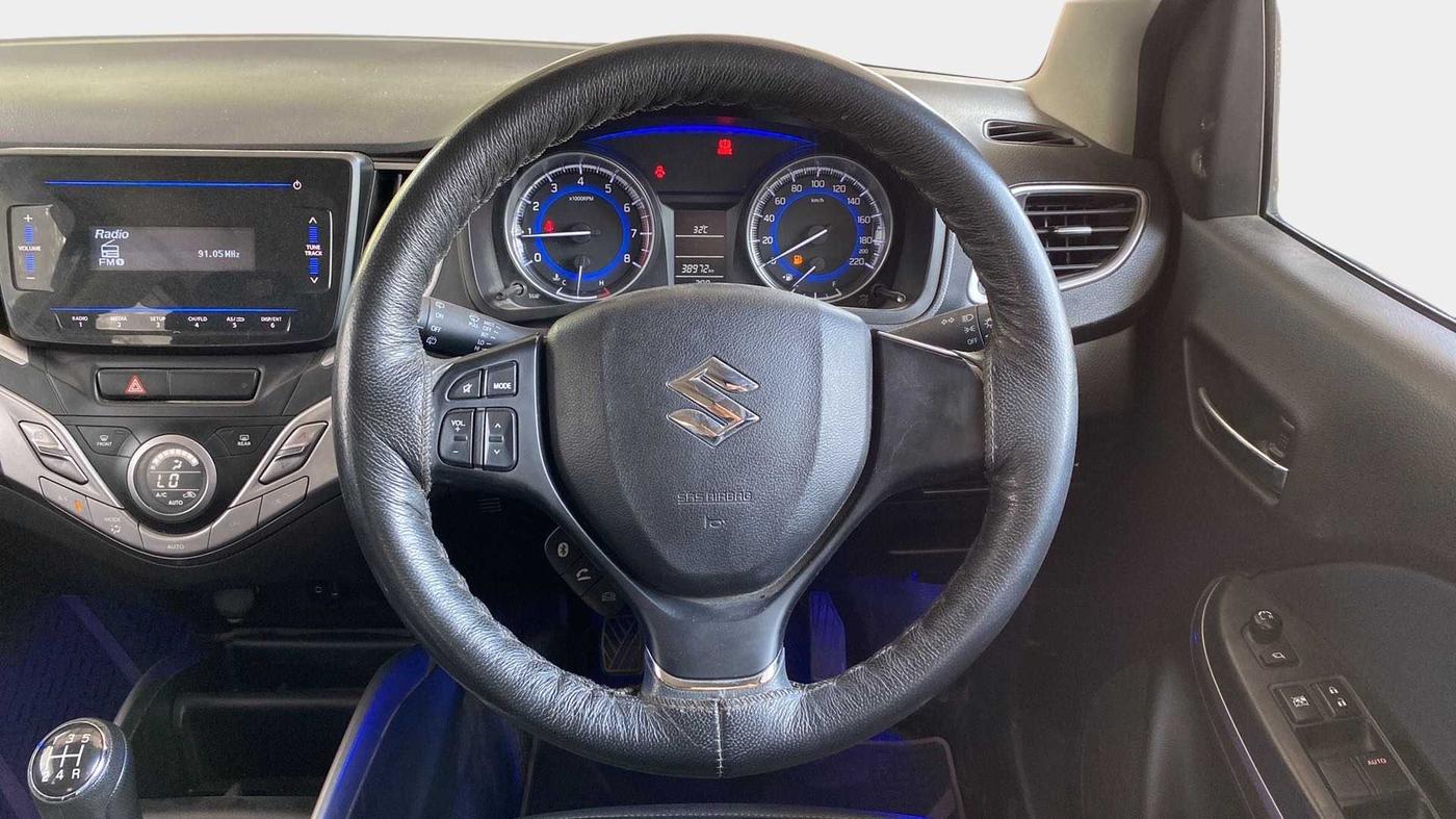 2021 Maruti Baleno DELTA PETROL 1.2, Petrol, Manual, 38,969 km, Steering Wheel Close Up