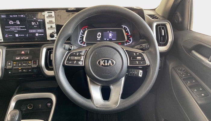 2020 KIA SONET HTK PLUS 1.0 IMT, Petrol, Manual, 19,568 km, Steering Wheel Close Up