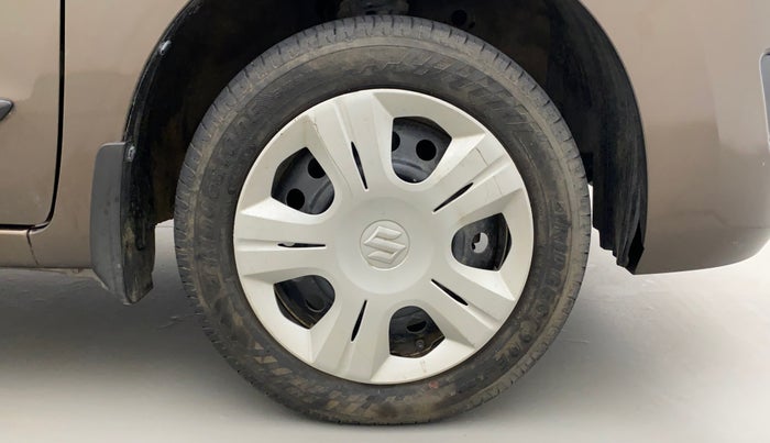 2014 Maruti Wagon R 1.0 VXI, Petrol, Manual, 50,189 km, Right Front Wheel