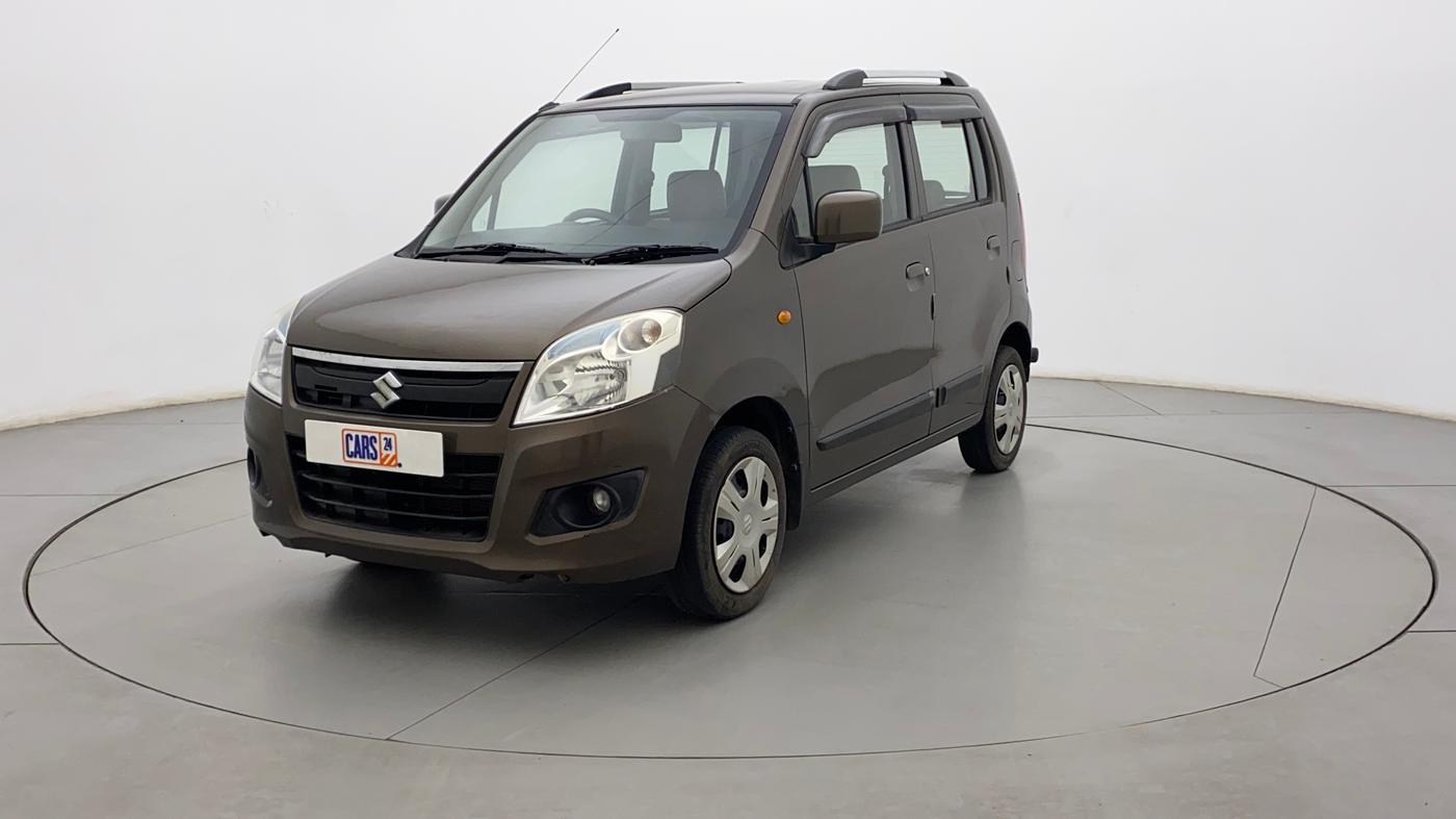 2014 Maruti Wagon R 1.0 VXI, Petrol, Manual, 50,189 km, Left Front Diagonal