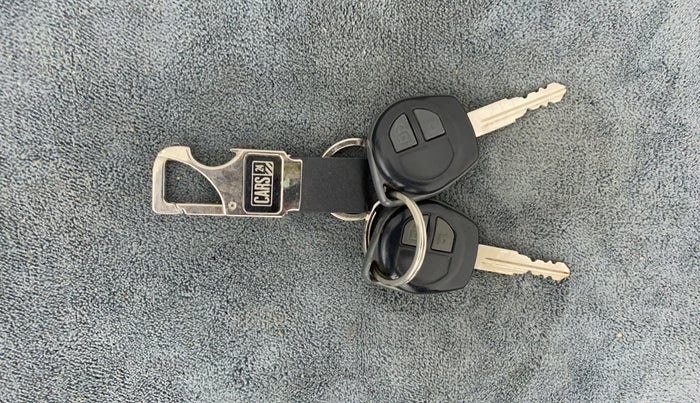 2014 Maruti Wagon R 1.0 VXI, Petrol, Manual, 50,189 km, Key Close Up