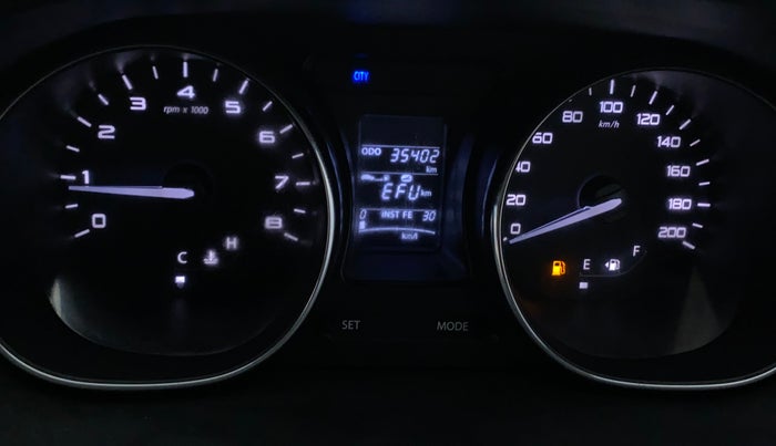 2018 Tata TIGOR XZ DIESEL, Diesel, Manual, 35,402 km, Odometer Image