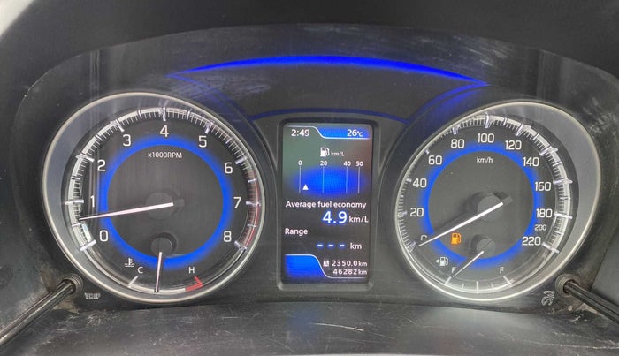 2019 Toyota Glanza V, Petrol, Manual, 46,283 km, Odometer Image