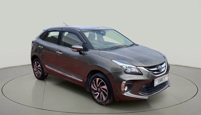 2019 Toyota Glanza V, Petrol, Manual, 46,283 km, Right Front Diagonal