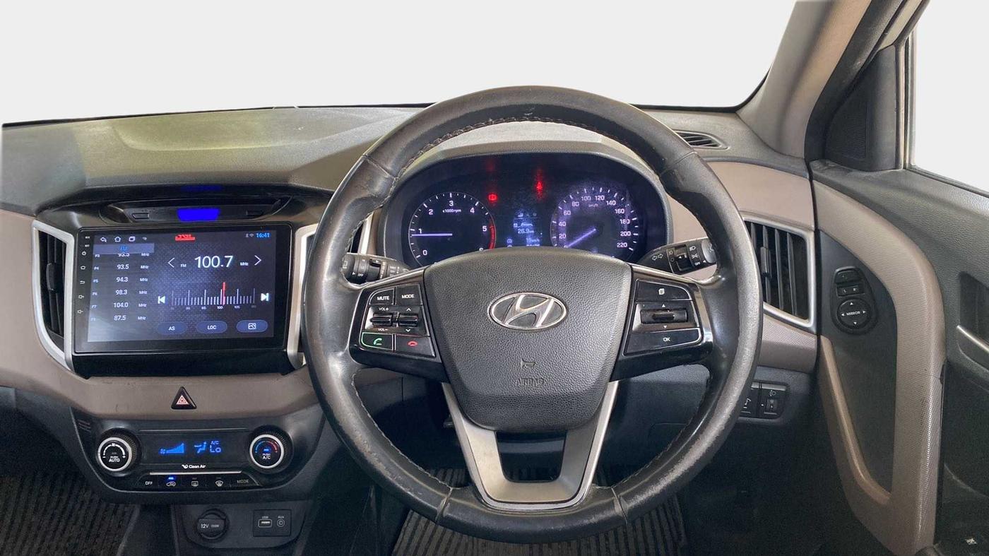 2016 Hyundai Creta SX (O) 1.6 DIESEL, Diesel, Manual, 73,479 km, Steering Wheel Close Up