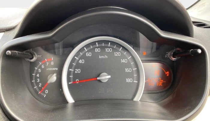 2016 Maruti Celerio VXI AMT (O), Petrol, Automatic, 62,383 km, Odometer Image