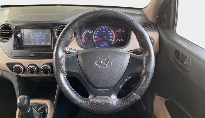 2018 Hyundai Grand i10 ERA 1.2 KAPPA VTVT, CNG, Manual, 41,419 km, Steering Wheel Close Up