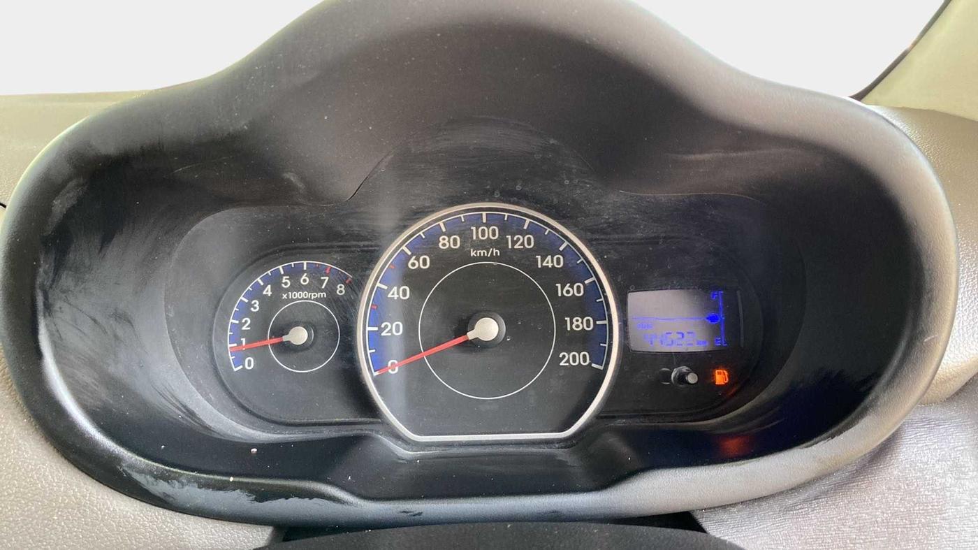 2012 Hyundai i10 MAGNA 1.2, Petrol, Manual, 44,660 km, Odometer Image
