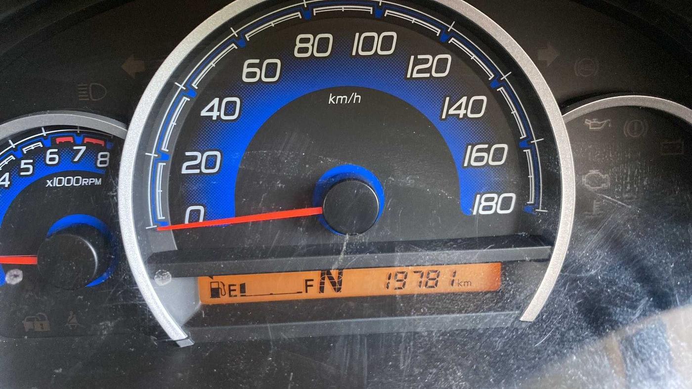 2017 Maruti Wagon R 1.0 VXI AMT, Petrol, Automatic, 19,767 km, Odometer Image