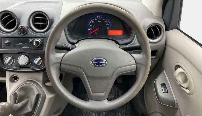 2015 Datsun Go Plus T, Petrol, Manual, 56,401 km, Steering Wheel Close Up
